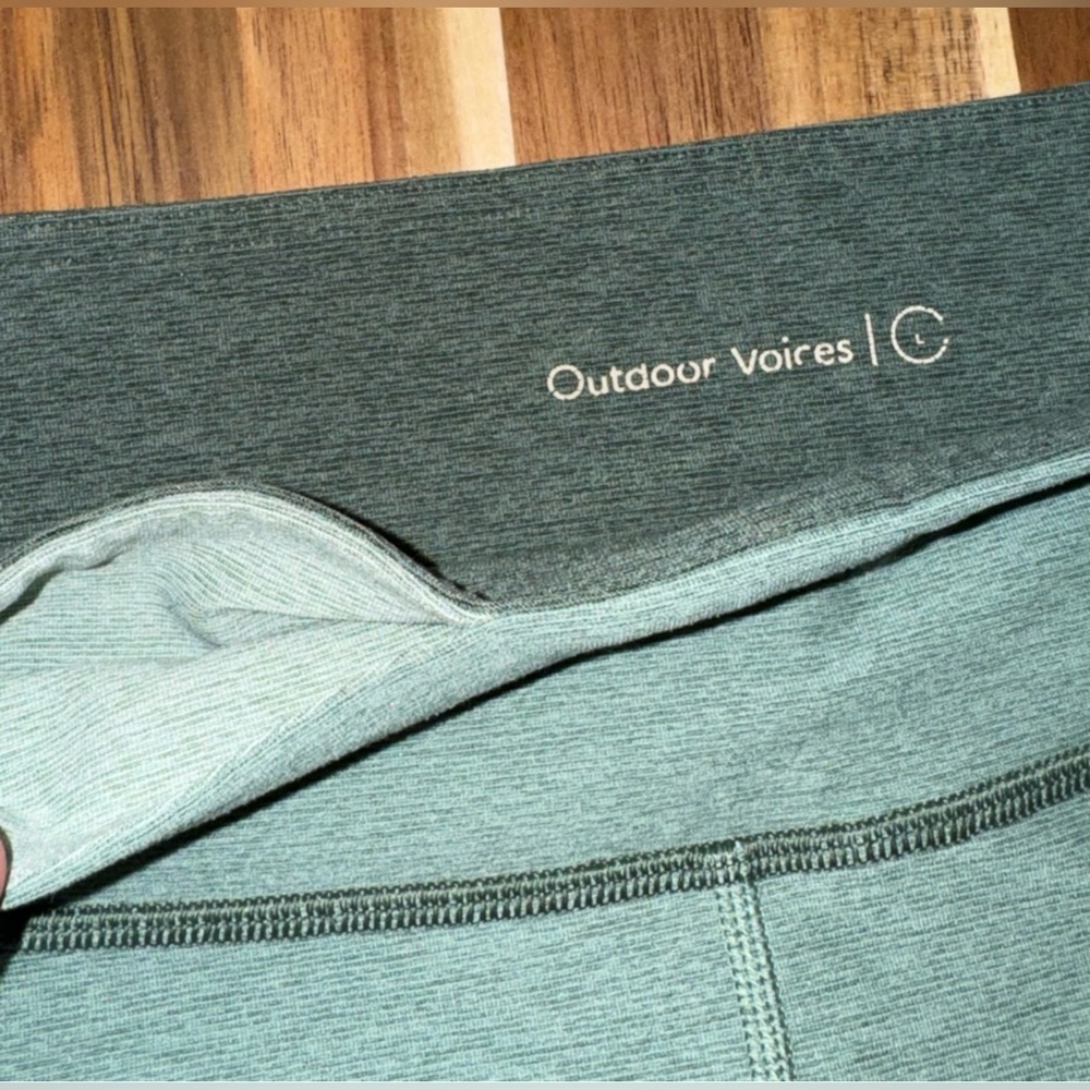 TWO PAIR - Outdoor Voices 7/8 Springs Leggings - Picture 9 of 10